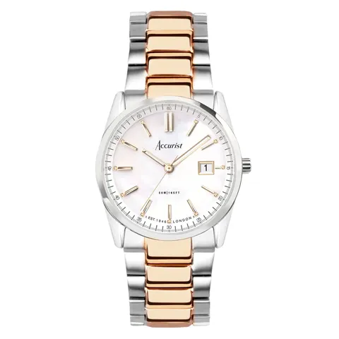 Accurist Everyday Rose Gold Mother of Pearl