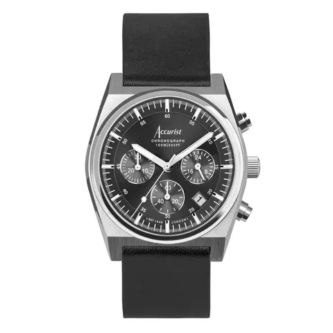 Accurist Origin Chrono Black Dial