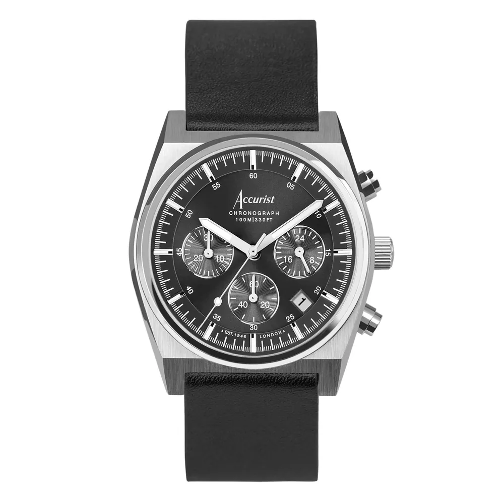 Accurist Origin Chrono Black Dial 70000