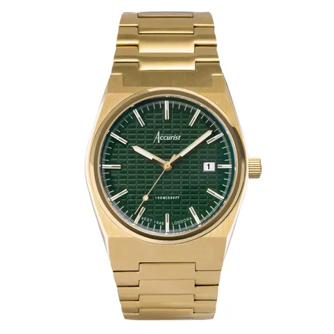 Accurist Origin Stainless Steel Green Dial