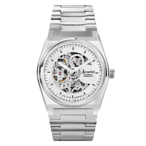 Accurist Origin Stainless Steel Silver Dial