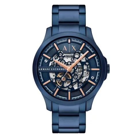 Armani Exchange Automatic Blue Stainless Steel
