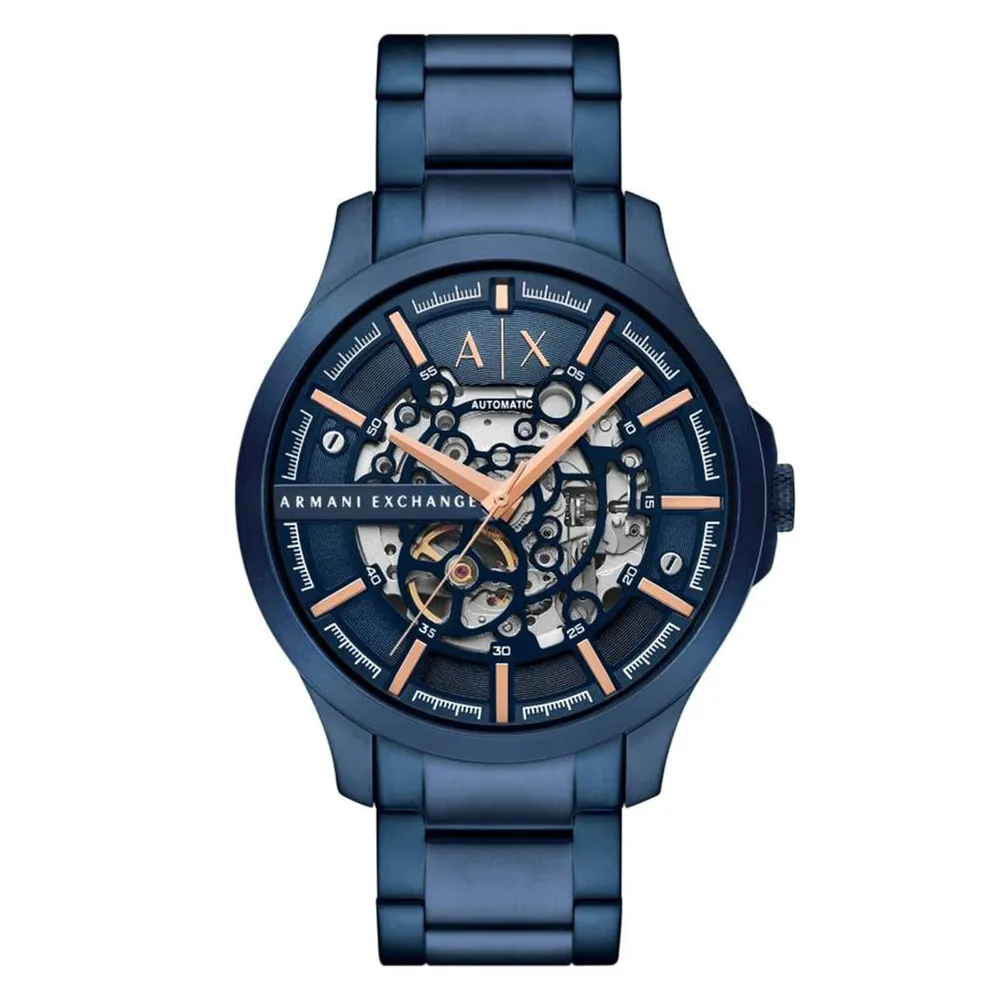 Armani Exchange Automatic Blue Stainless Steel AX2457