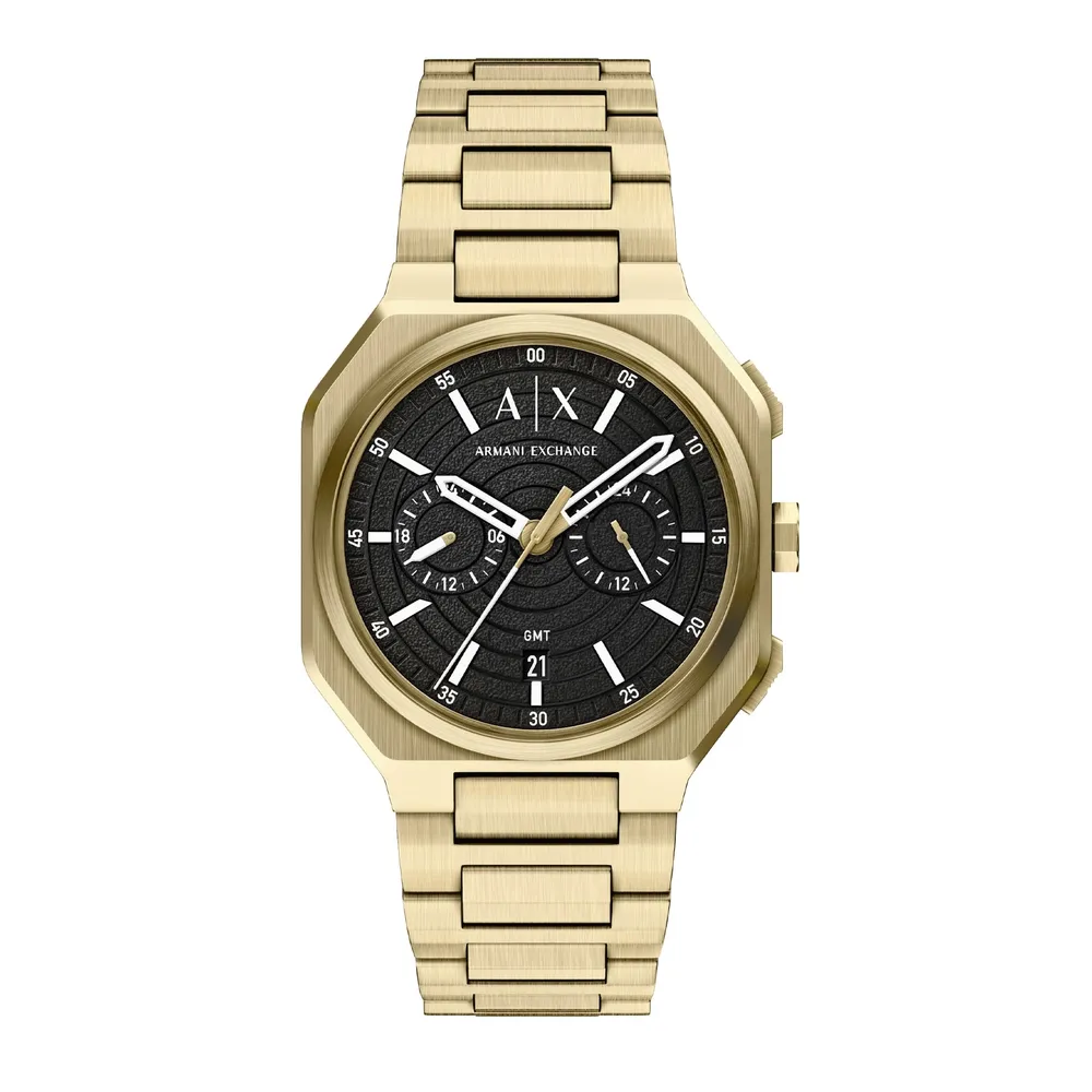 Armani Exchange Bass Dual-Time Stainless Steel AX1476
