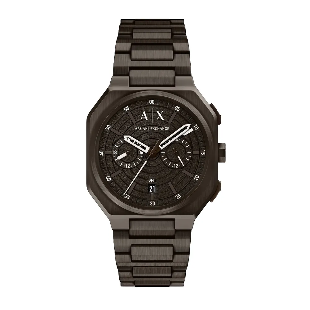 Armani Exchange Bass Dual-Time Stainless Steel AX1479