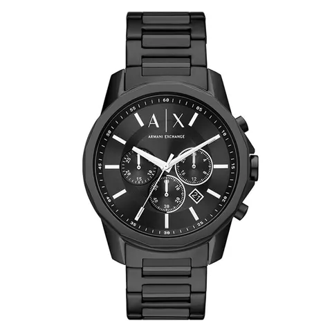 Armani Exchange Chronograph Black Stainless Steel