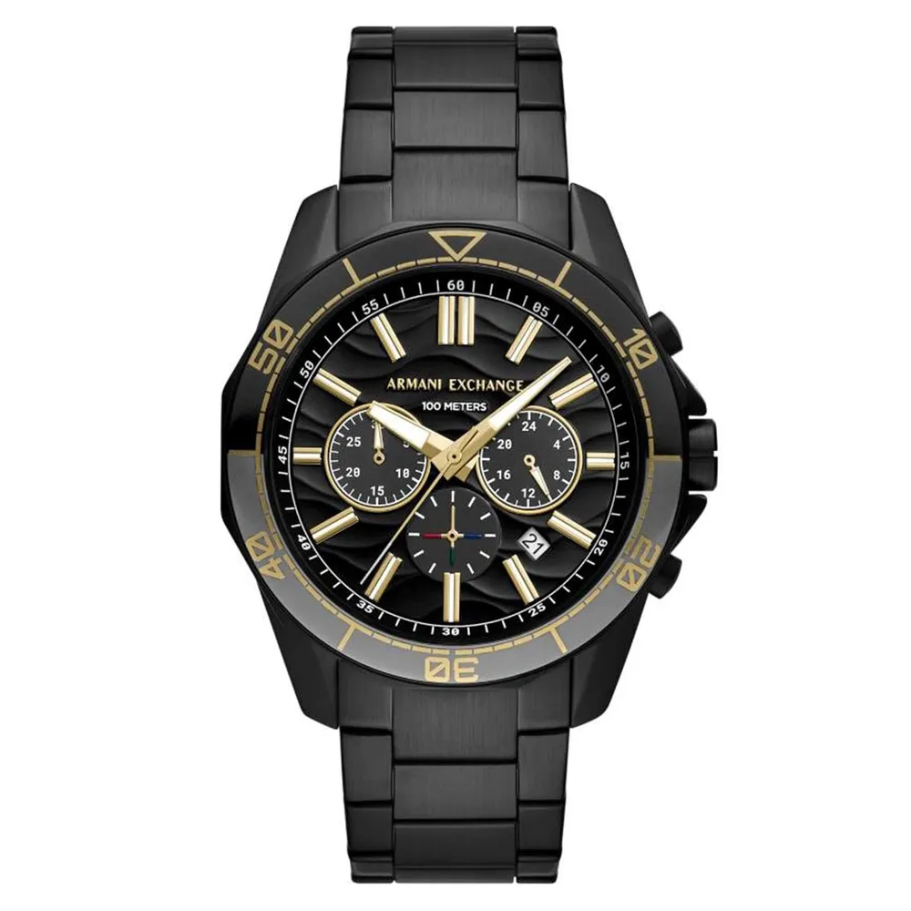 Armani Exchange Chronograph Black Stainless Steel AX1963