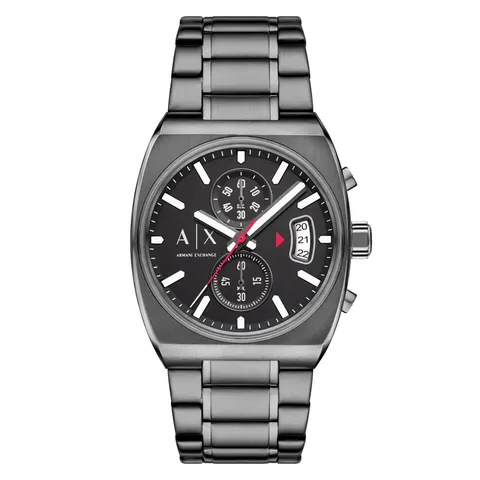 Armani Exchange Chronograph Gunmetal Stainless Steel