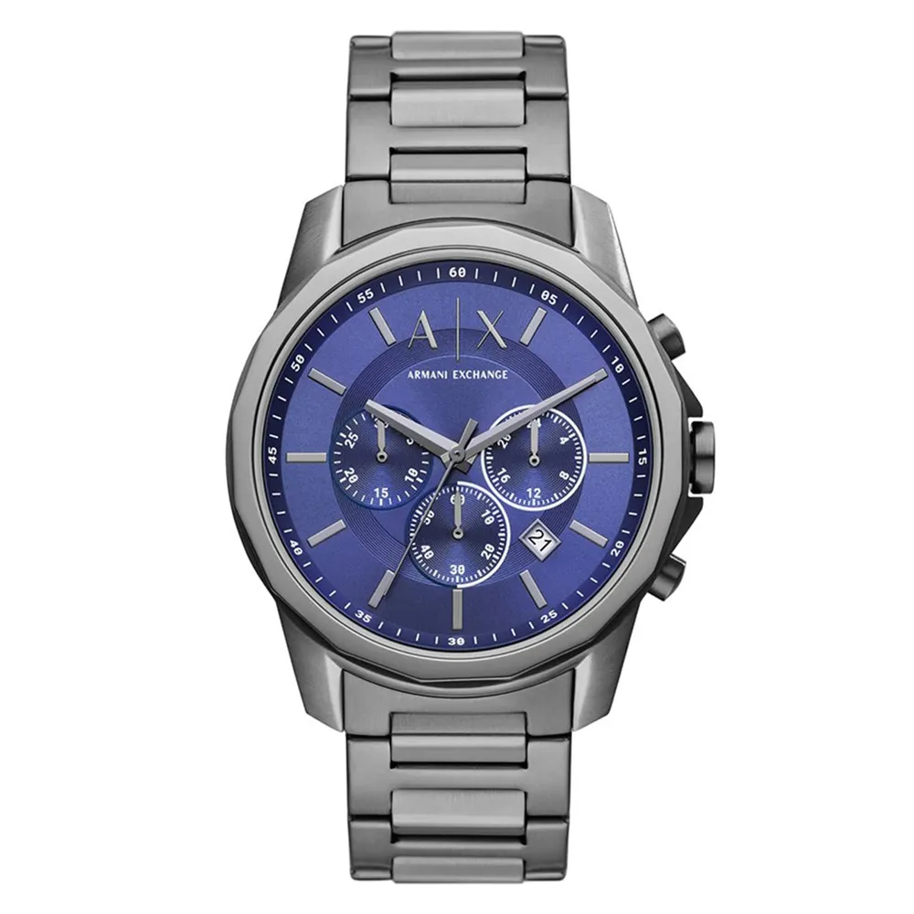 Armani Exchange Chronograph Stainless Steel Blue Dial AX1731