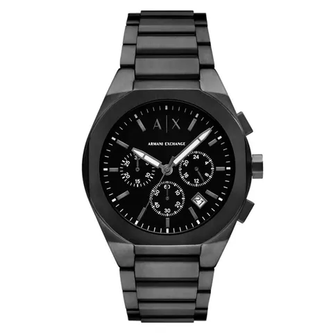 Armani Exchange Sync Chronograph Black Stainless Steel