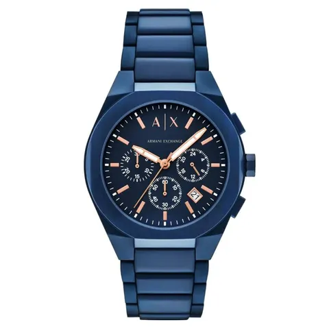 Armani Exchange Sync Chronograph Blue Stainless Steel