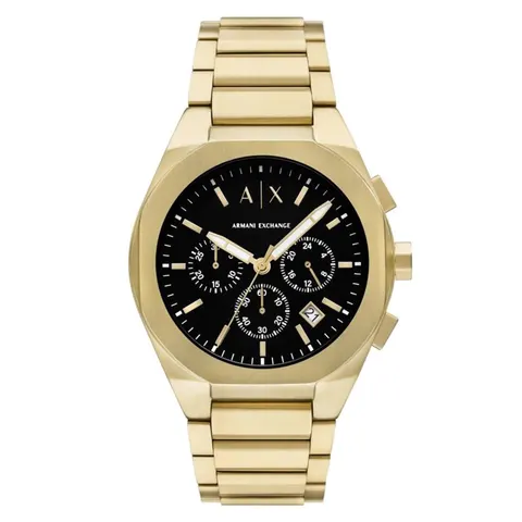 Armani Exchange Sync Chronograph Gold-Tone Stainless Steel