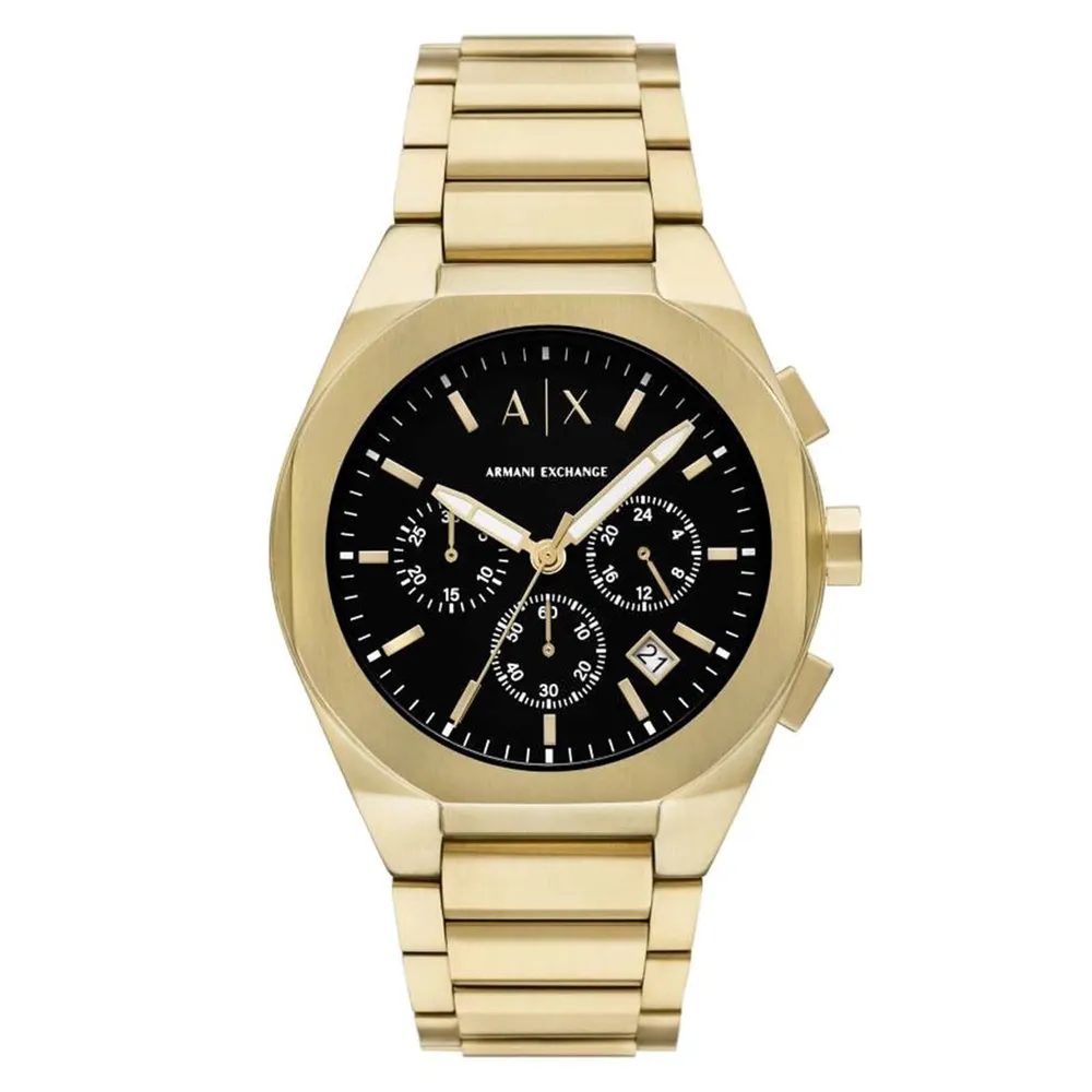 Armani Exchange Sync Chronograph Gold-Tone Stainless Steel AX4180