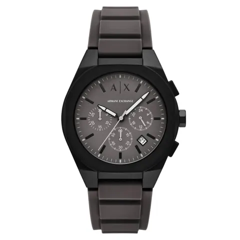 Armani Exchange Sync Chronograph Grey Leather