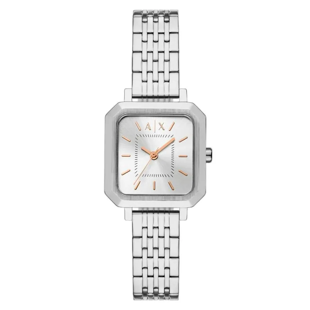 Armani Exchange Three-Hand Stainless Steel AX5724