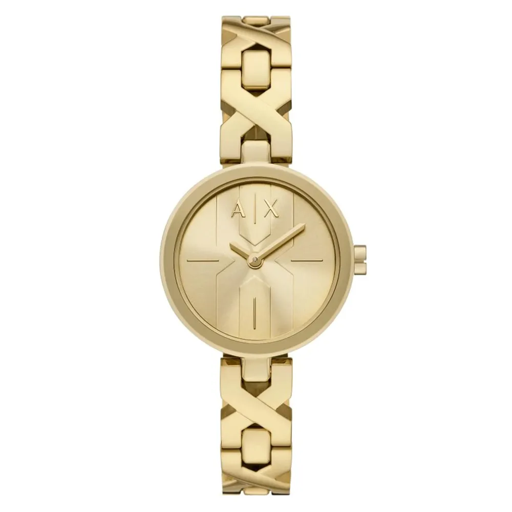 Armani Exchange Two-Hand Gold-Tone Stainless Steel AX5831