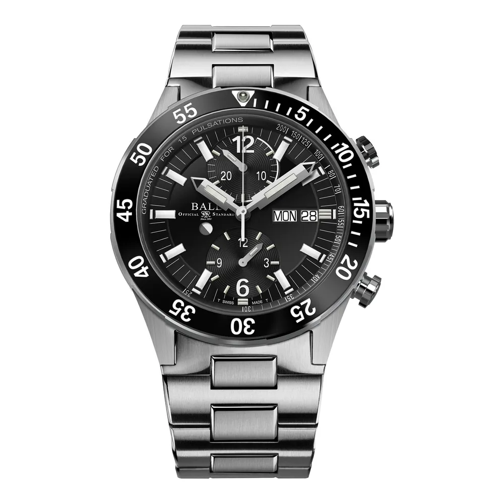 BALL Roadmaster Rescue Chronograph DC3030C-S-BK