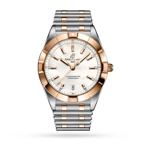 Breitling Chronomat 32 Stainless Steel & 18k Red Gold