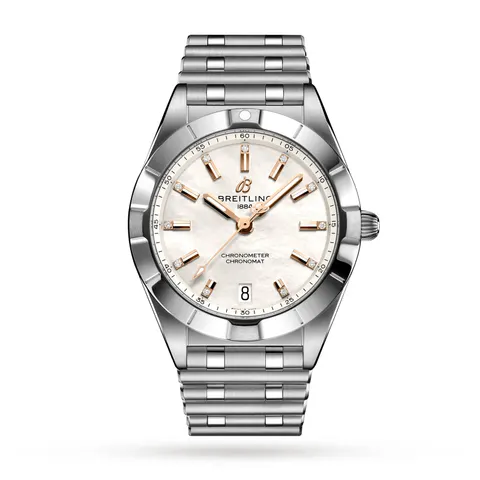 Breitling Chronomat 32 Stainless Steel Mother of Pearl