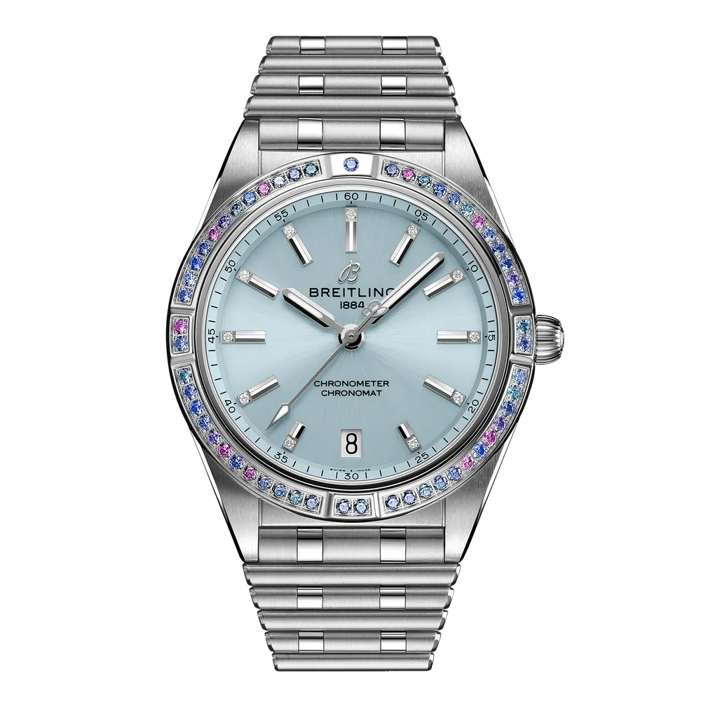 Breitling Chronomat Automatic 36 South Sea Ice Blue Stainless Steel Bracelet G10380611C1G1