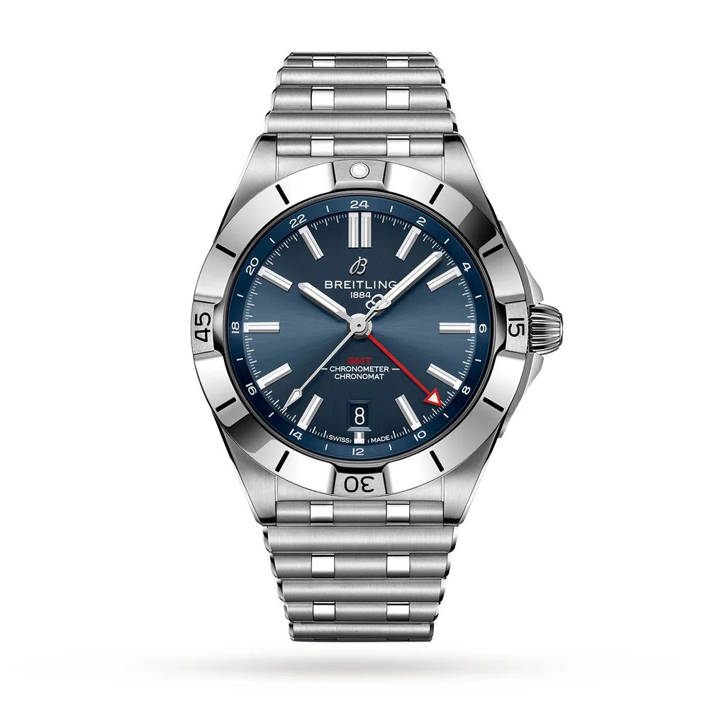 Breitling Chronomat Automatic GMT 40 Blue Dial A32398101C1A1