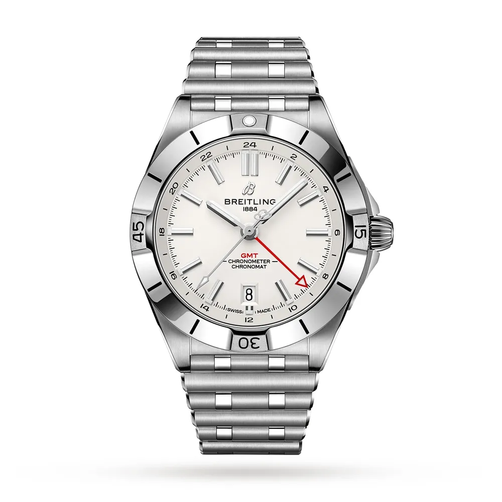 Breitling Chronomat Automatic GMT 40 White Dial A32398101A1A1