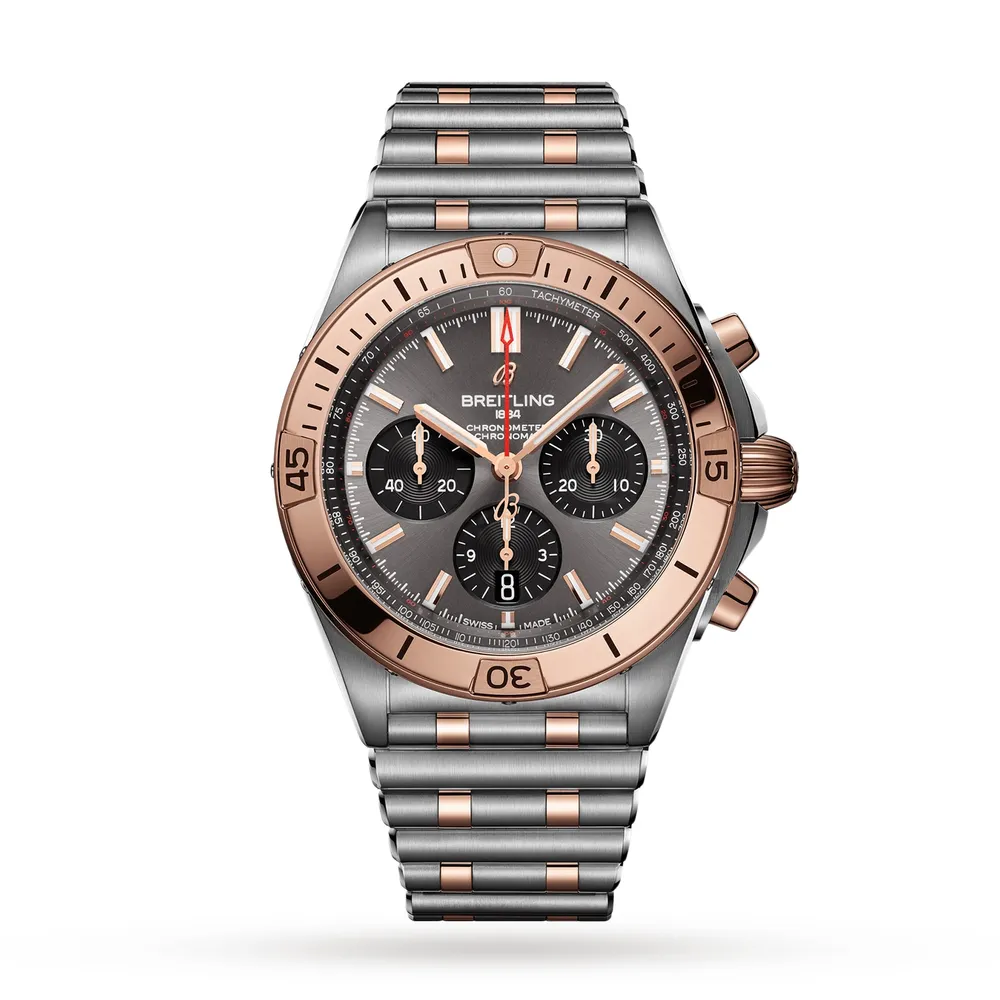 Breitling Chronomat B01 42 Stainless Steel & 18k Red Gold UB0134101B1U1