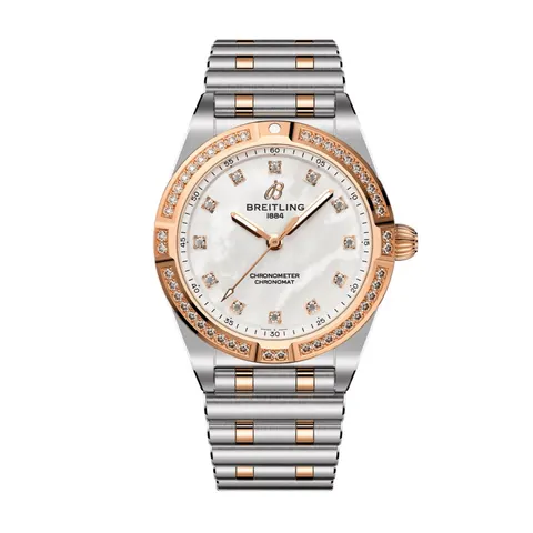 Breitling Chronomat Stainless Steel & 18k Red Gold