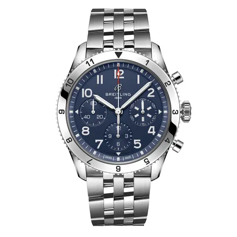 Breitling Classic AVI Chronograph 42 Tribute to Vought F4U Corsair Stainless Steel