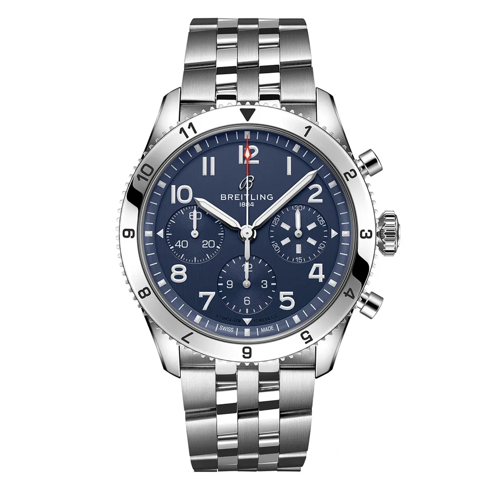 Breitling Classic AVI Chronograph 42 Tribute to Vought F4U Corsair Stainless Steel A233801A1C1A1