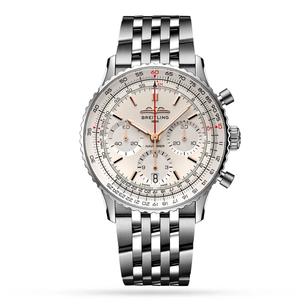 Breitling Navitimer B01 Chronograph 41 Stainless Steel AB0139211G1A1