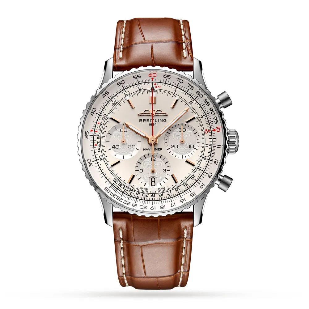 Breitling Navitimer B01 Chronograph 41 Stainless Steel AB0139211G1P1