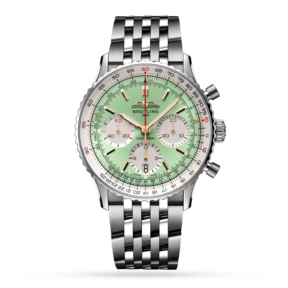 Breitling Navitimer B01 Chronograph 41 Stainless Steel AB0139211L1A1