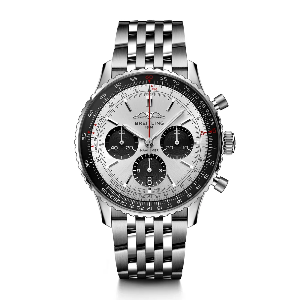 Breitling Navitimer B01 Chronograph 43 Silver AB0138241G1A1