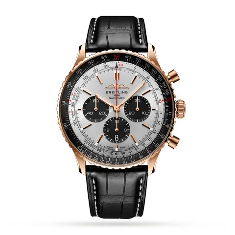 Breitling Navitimer B01 Chronograph 46 18k Red Gold