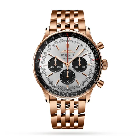 Breitling Navitimer B01 Chronograph 46 18k Red Gold