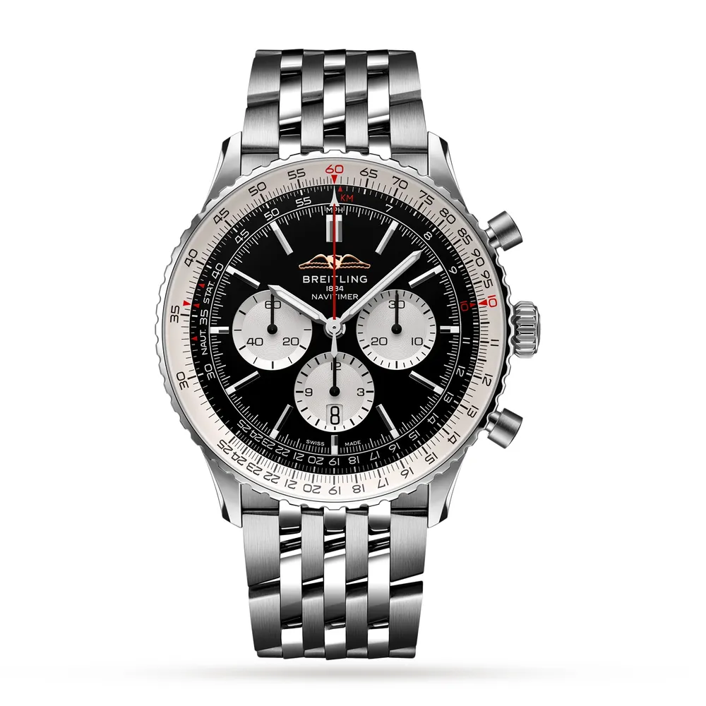 Breitling Navitimer B01 Chronograph 46 Stainless Steel AB0137211B1A1