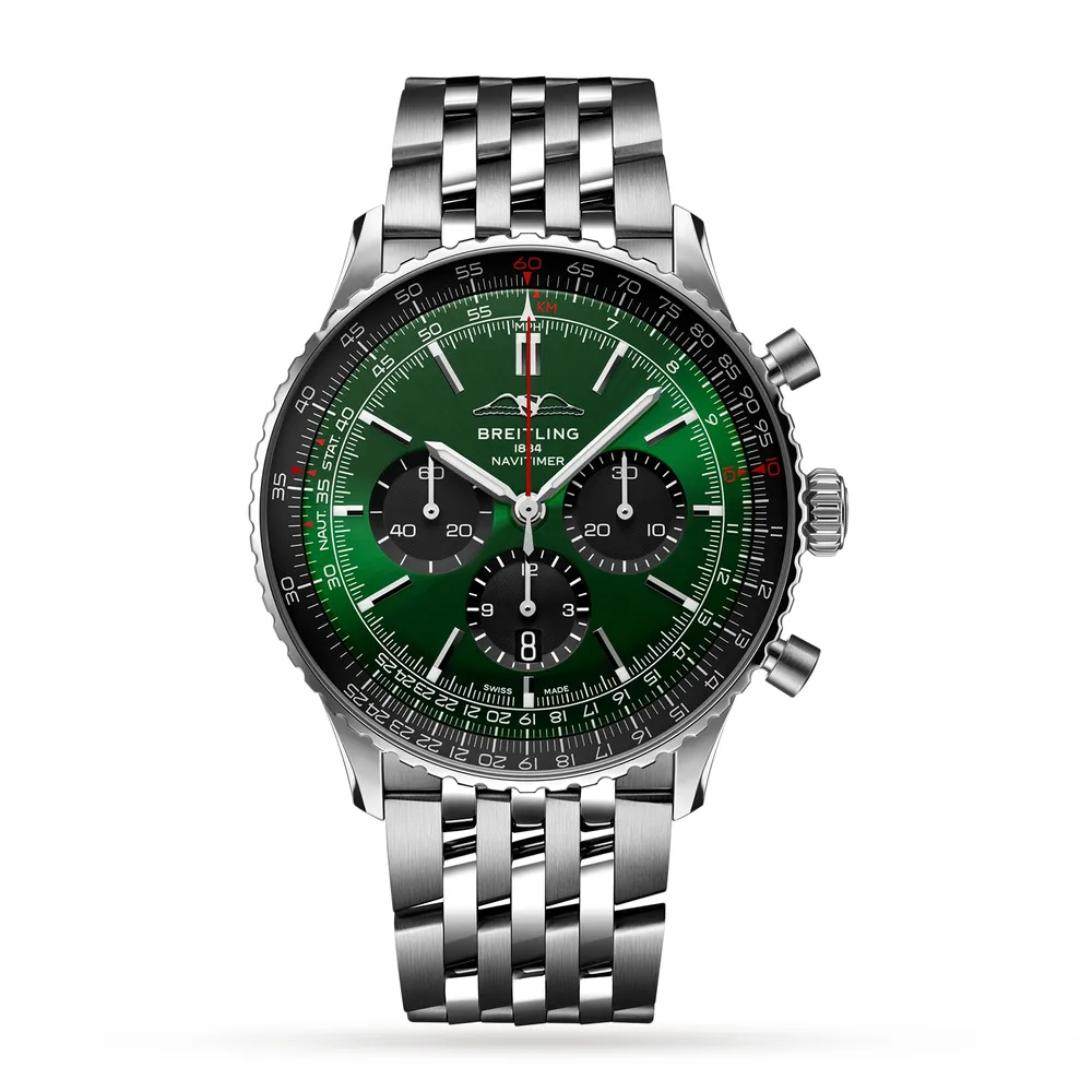 Breitling Navitimer B01 Chronograph 46 Stainless Steel AB0137241L1A1