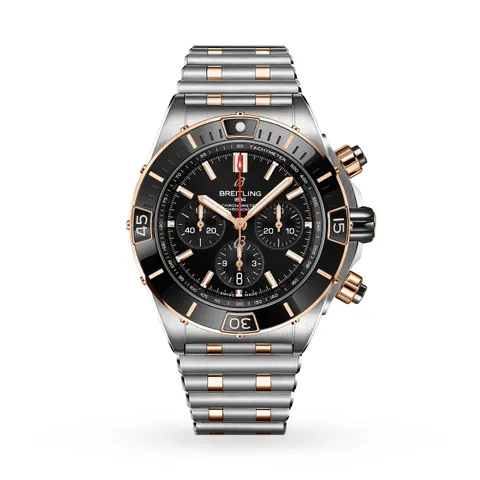Breitling Super Chronomat B01 44 Stainless Steel & 18k Red Gold