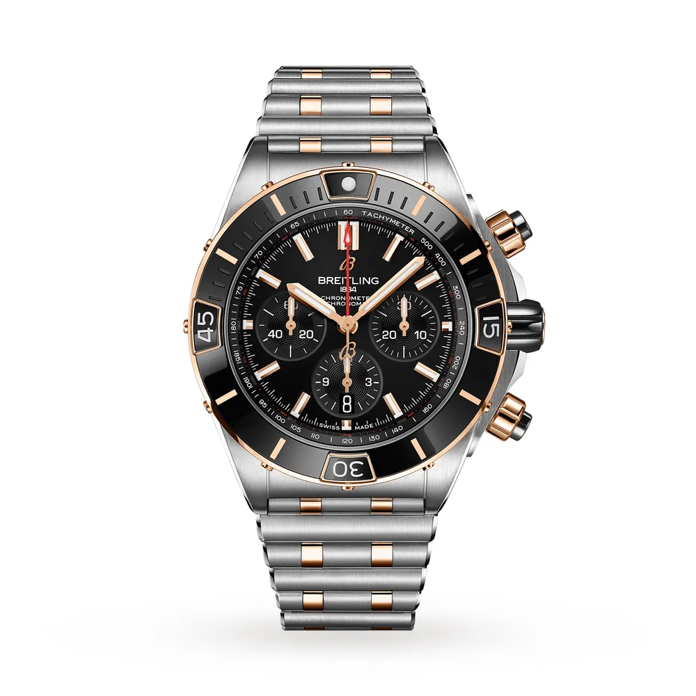 Breitling Super Chronomat B01 44 Stainless Steel & 18k Red Gold UB0136251B1U1