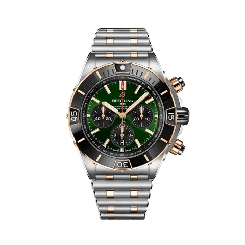 Breitling Super Chronomat B01 44 Stainless Steel & 18k Red Gold