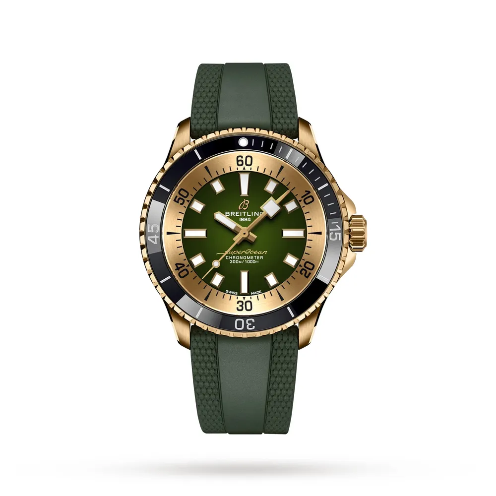 Breitling Superocean Automatic 42 Bronze Rubber Strap N17375201L1S1