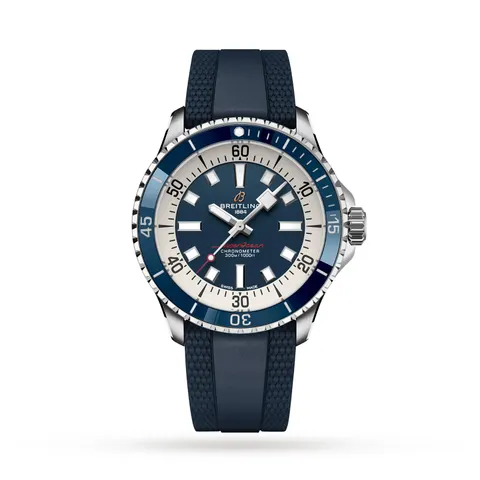 Breitling Superocean Automatic 42 Stainless Steel Rubber Strap
