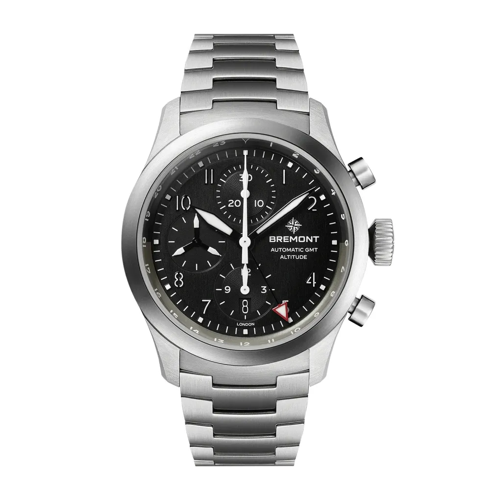 Bremont Altitude Chronograph GMT ALT42-CHR-G-SS-BK-B