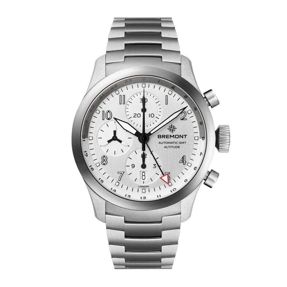 Bremont Altitude Chronograph GMT ALT42-CHR-G-SS-SI-B