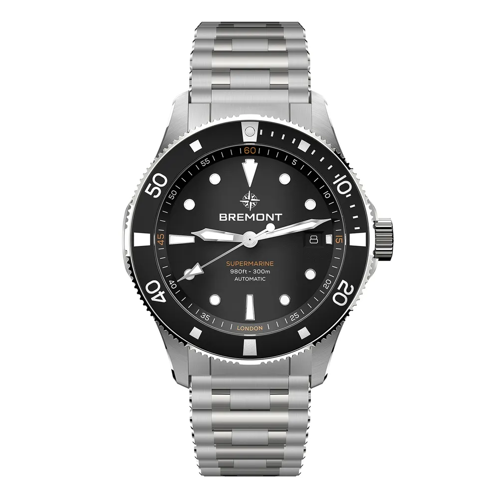 Bremont Supermarine 300M Date SM40-DT-SS-BK-B