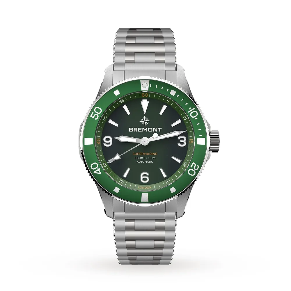 Bremont Supermarine 300M SM40-ND-SS-GN-B