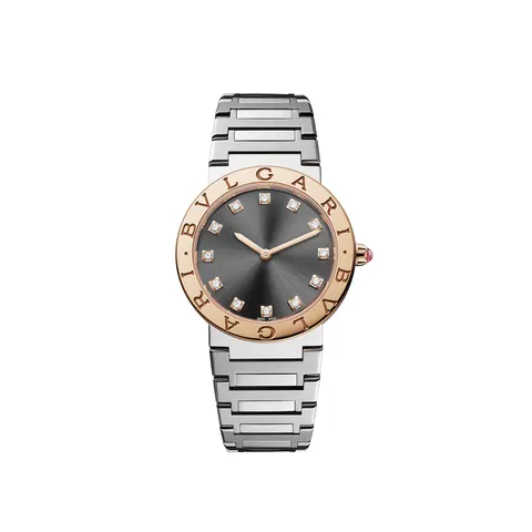 BVLGARI Stainless Steel and 18k Rose Gold Bvlgari Bvlgari