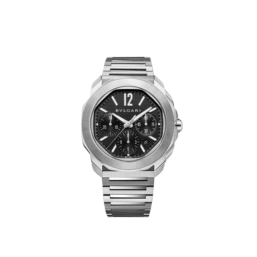 BVLGARI Stainless Steel Octo Roma 103471