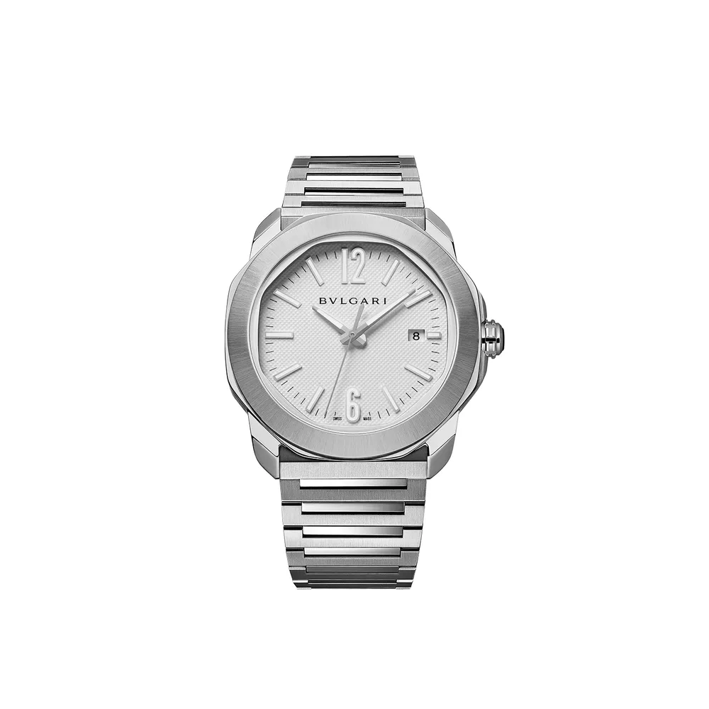 BVLGARI Stainless Steel Octo Roma 103738